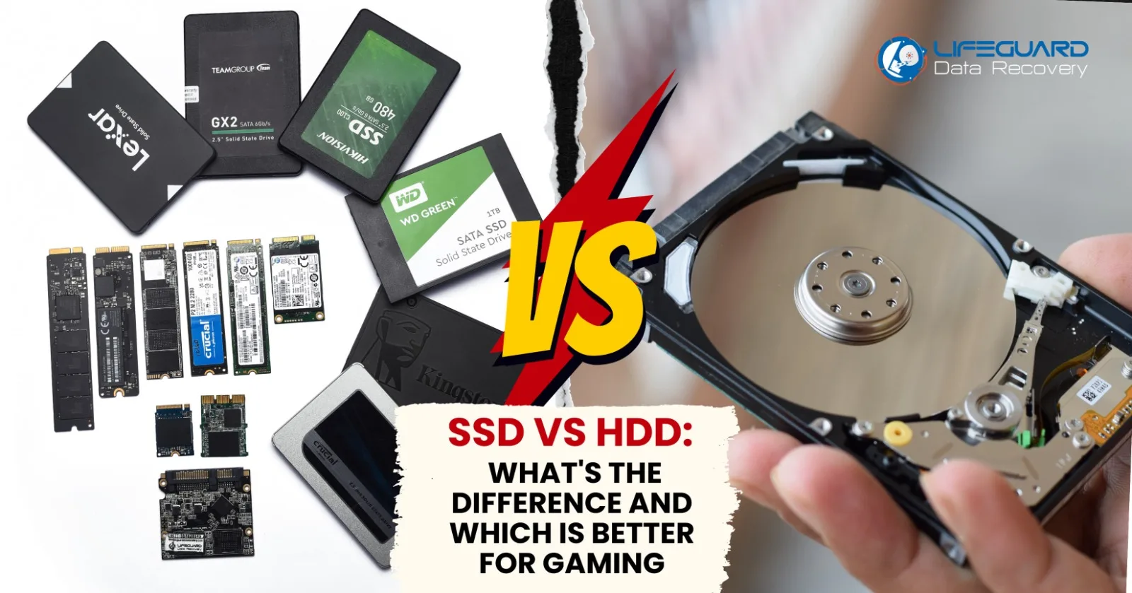 SSD vs HDD: What’s the Difference and Which Is Better for Gaming