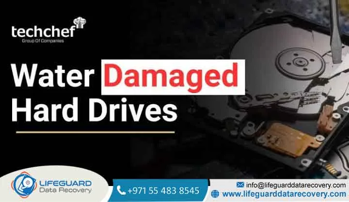 Flood-Damaged Hard Drive Recovery Service UAE