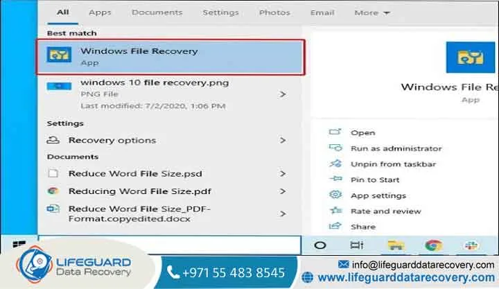 How to Recover Windows 10 Files in UAE