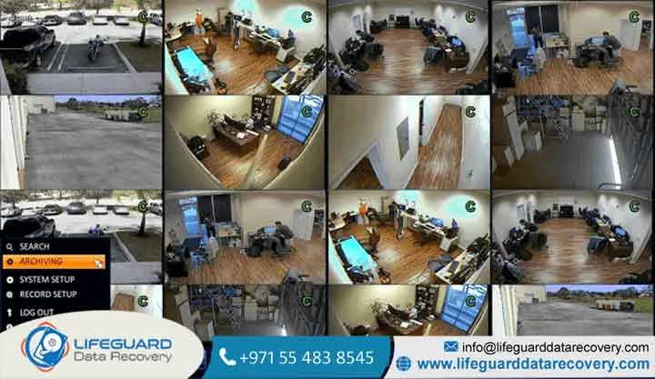 Recover Overwritten CCTV Footage in UAE