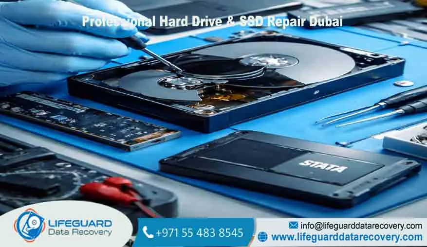 Professional Hard Drive & SSD Repair Dubai