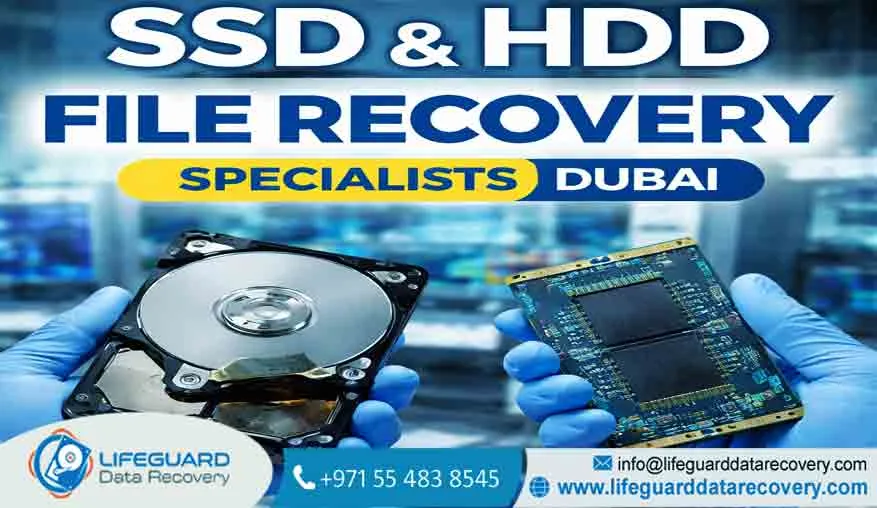 SSD & HDD File Recovery Specialists Dubai
