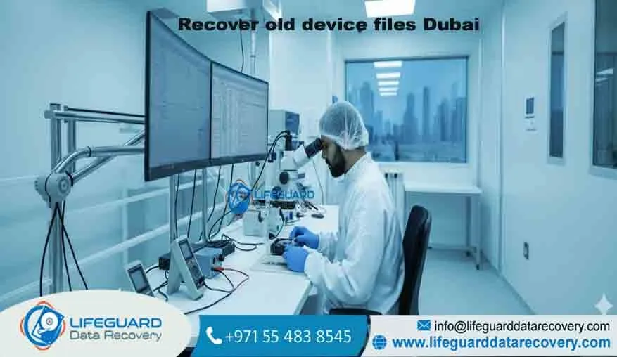 Recover Old Device Files Dubai