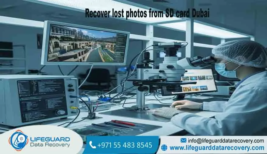 Recover Lost Photos from SD Card Dubai