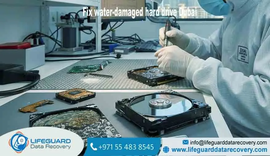 Fix Water-Damaged Hard Drive Dubai