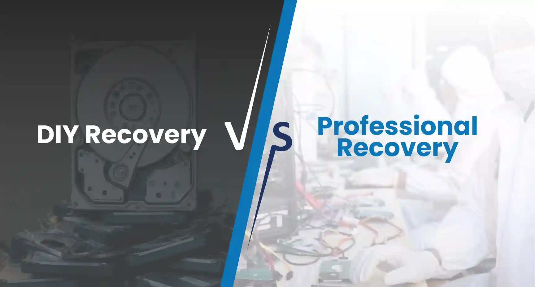 Diy vs professional data recovery