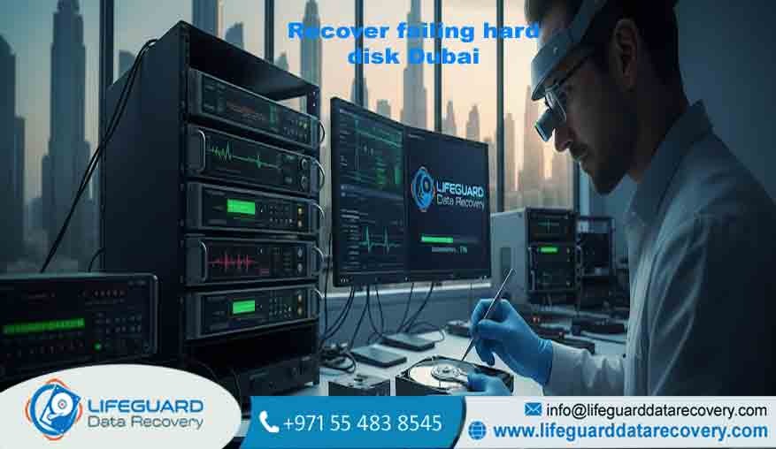 Recover failing hard disk Dubai