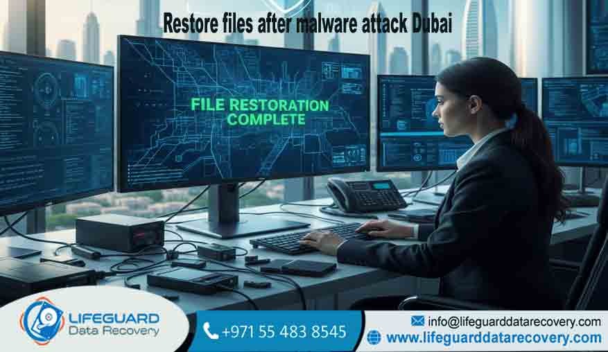 Restore files after malware attack Dubai