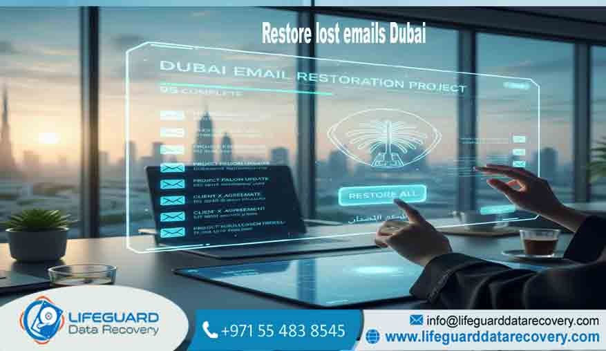 Restore lost emails Dubai