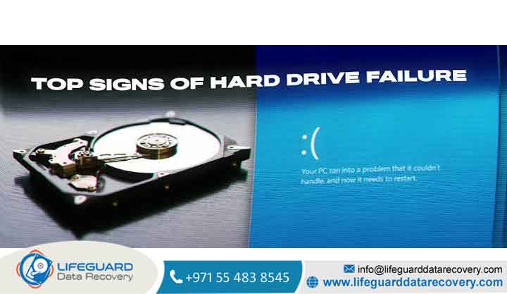 hard disk crash symptoms